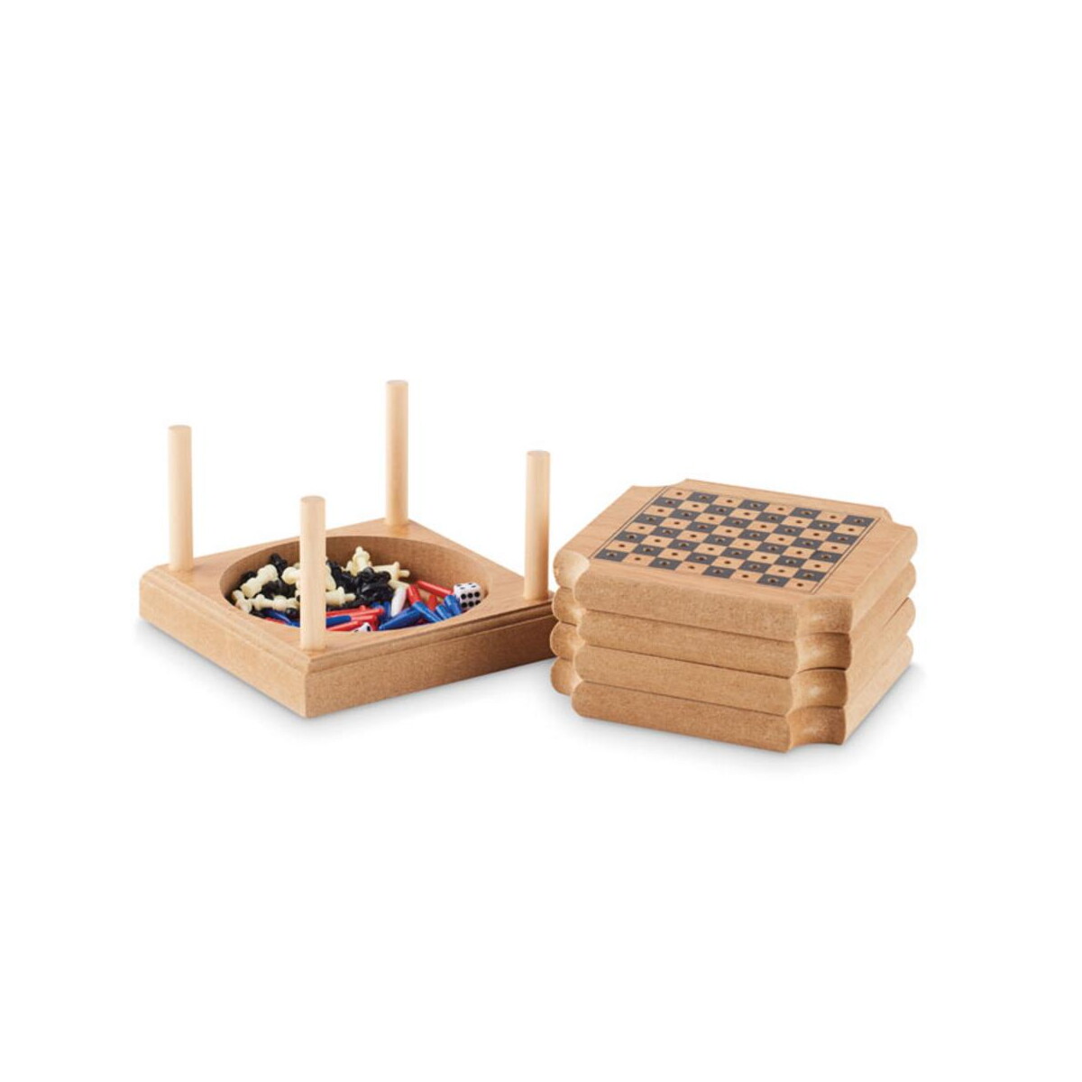 Gry z logo – 4-częściowy zestaw podstawek coastgame mo6382-40-top 4-częściowy zestaw podstawek COASTGAME mo6382-40-top