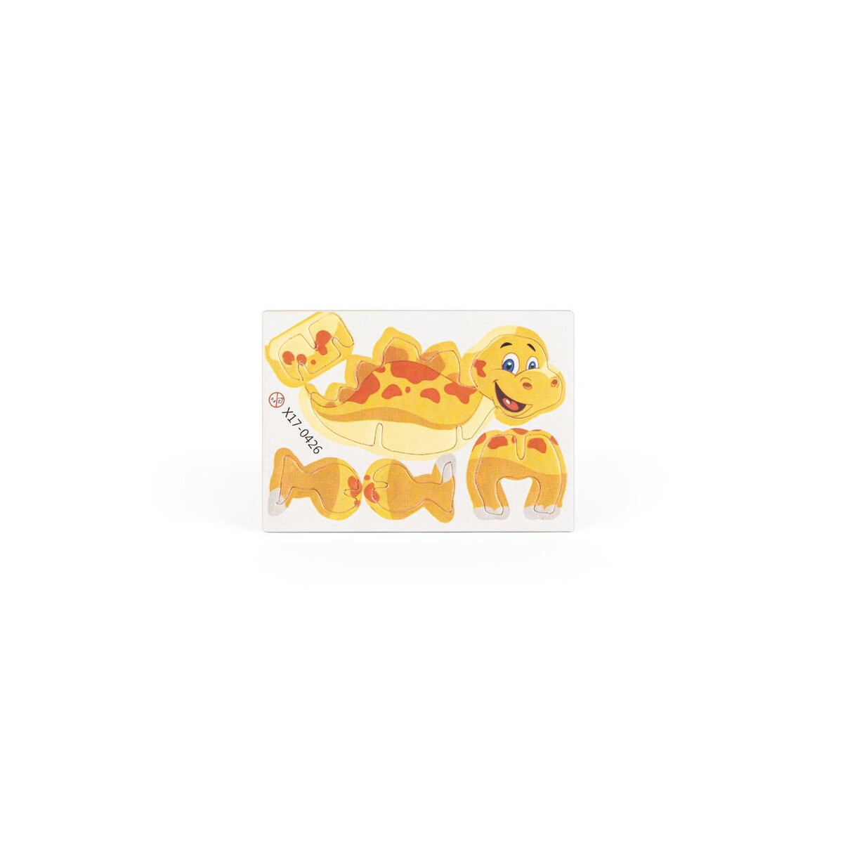 Gry z logo – dinosaurus. puzzle 3d z papieru i eva w kształcie dinozaura 98152_160-a DINOSAURUS. Puzzle 3D z papieru i EVA w kształcie dinozaura 98152_160-a