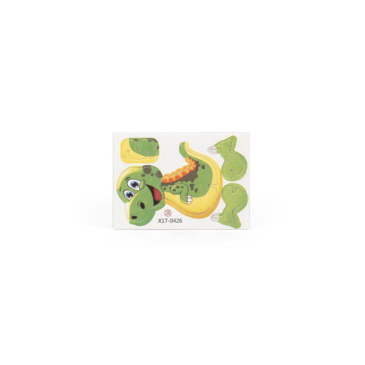 Gry z logo – dinosaurus. puzzle 3d z papieru i eva w kształcie dinozaura 98152_160-b DINOSAURUS. Puzzle 3D z papieru i EVA w kształcie dinozaura 98152_160-b