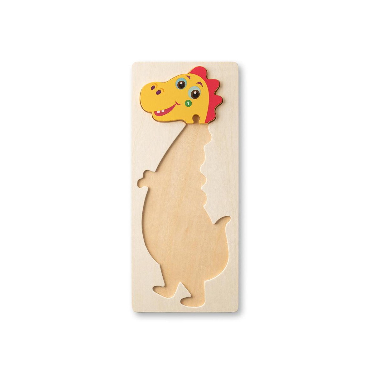 Gry z logo – diplodoco. puzzle w kształcie dinozaura ze sklejki sosnowej 98003_150-f DIPLODOCO. Puzzle w kształcie dinozaura ze sklejki sosnowej 98003_150-f