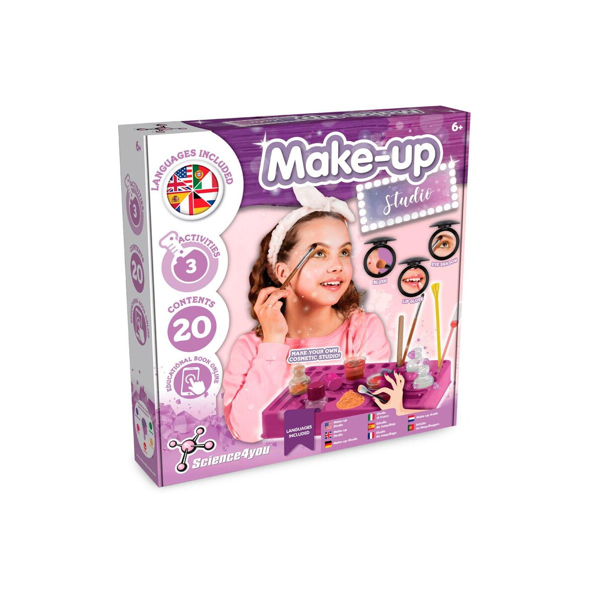 Makeup Studio Kit I. Gra edukacyjna dla dzieci 35847_set