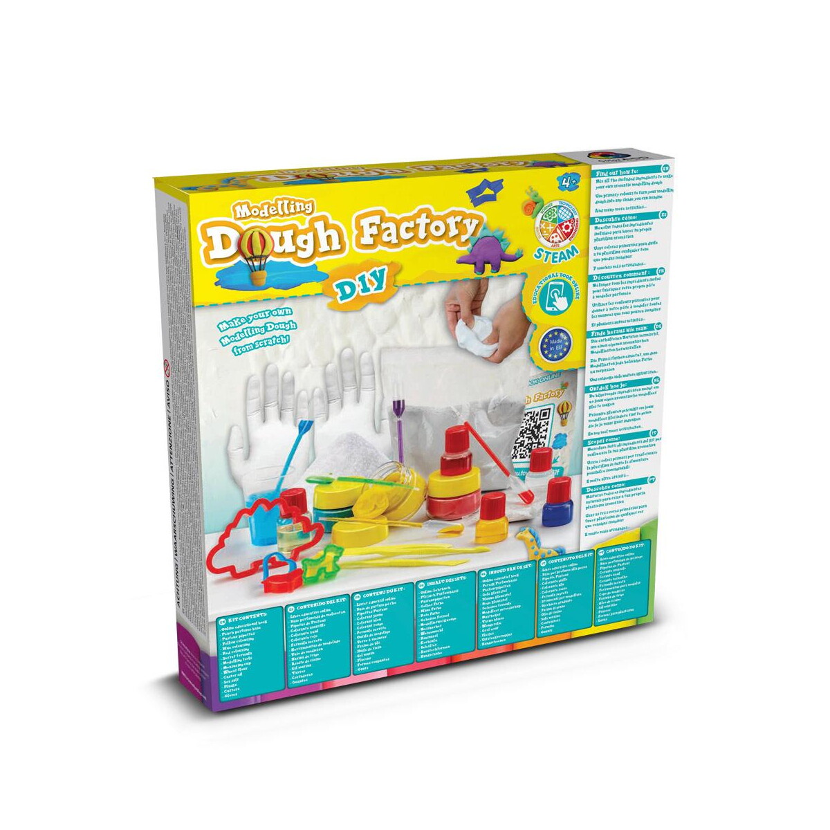 Gry z logo – modeling dough factory kit i. gra edukacyjna dla dzieci 35800_100-a Modeling Dough Factory Kit I. Gra edukacyjna dla dzieci 35800_100-a
