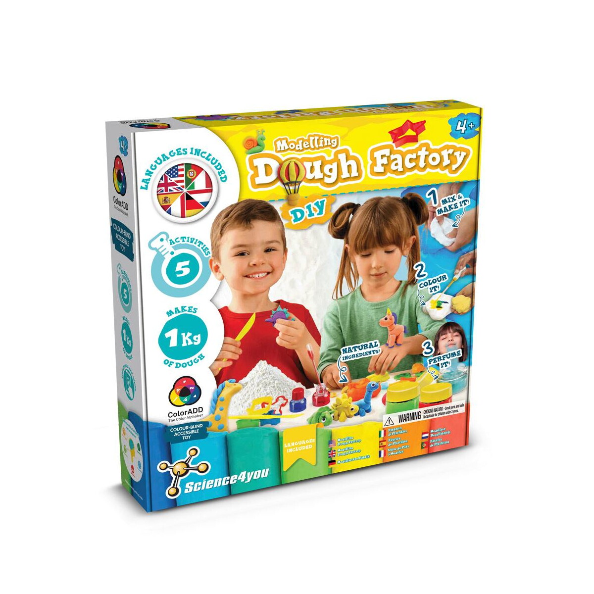 Gry z logo – modeling dough factory kit i. gra edukacyjna dla dzieci 35800_100 Modeling Dough Factory Kit I. Gra edukacyjna dla dzieci 35800_100