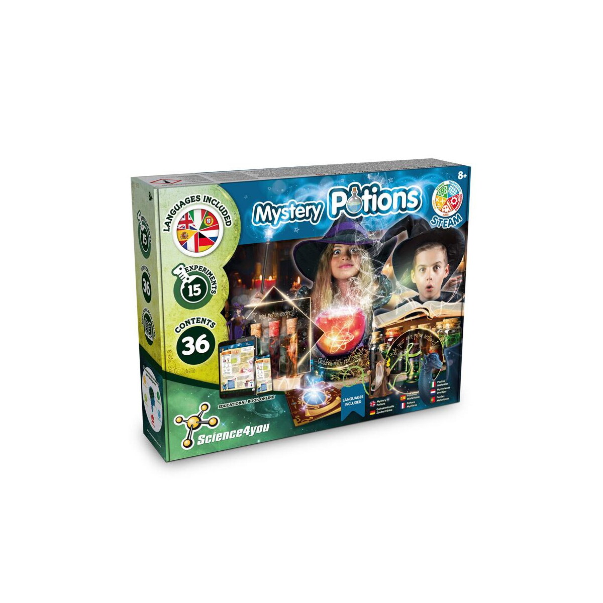 Mystery Potions Kit I. Gra edukacyjna dla dzieci 35831_set