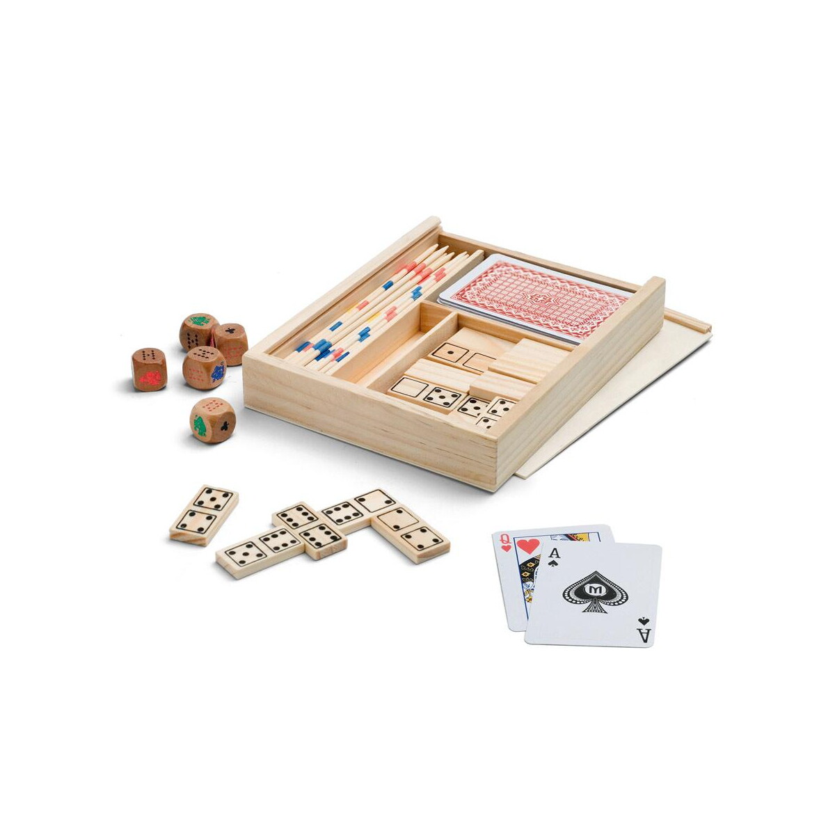 PLAYTIME. Zestaw gier 4 w 1 98001_set