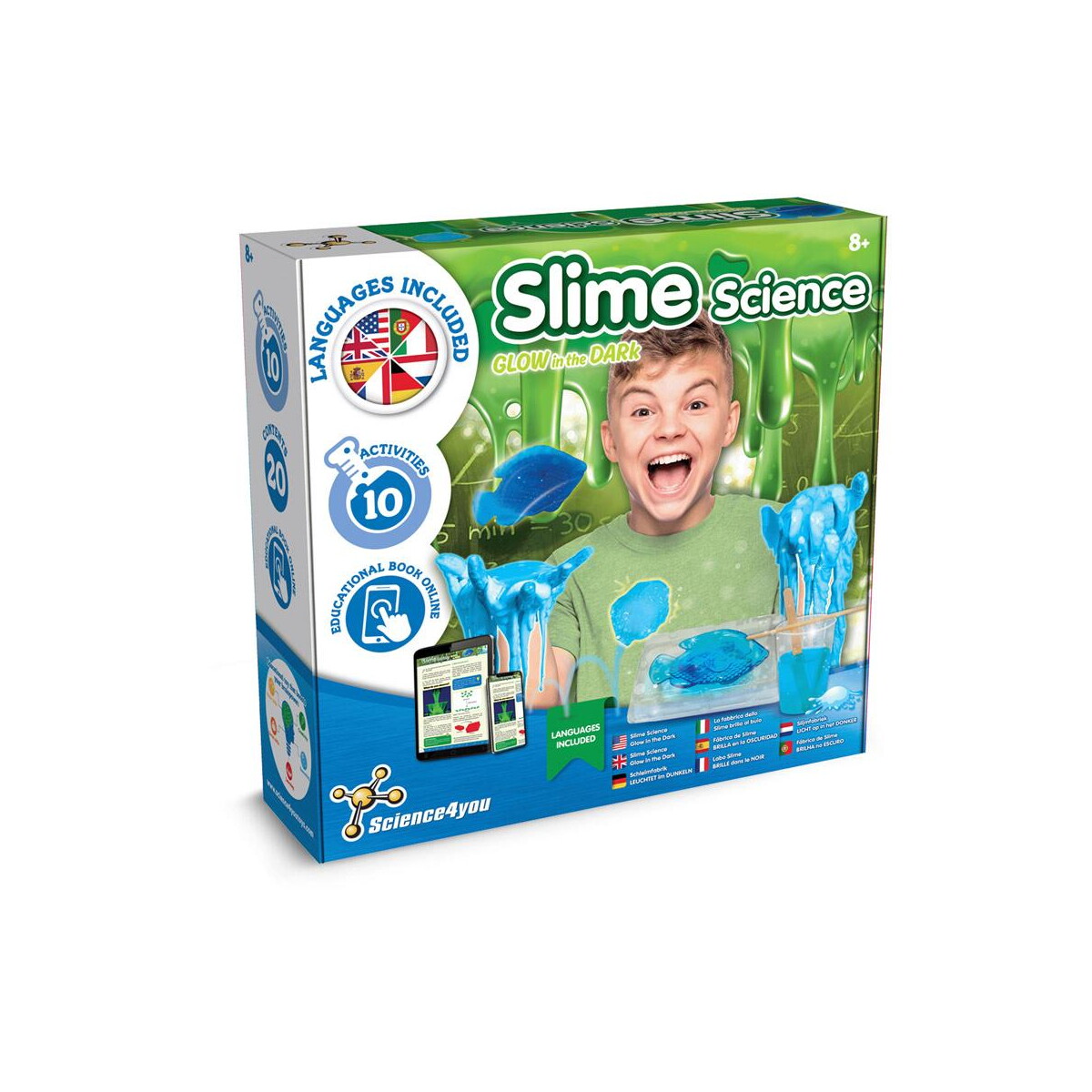 SLIME FACTORY GAME. Gra edukacyjna dla dzieci 35868_set