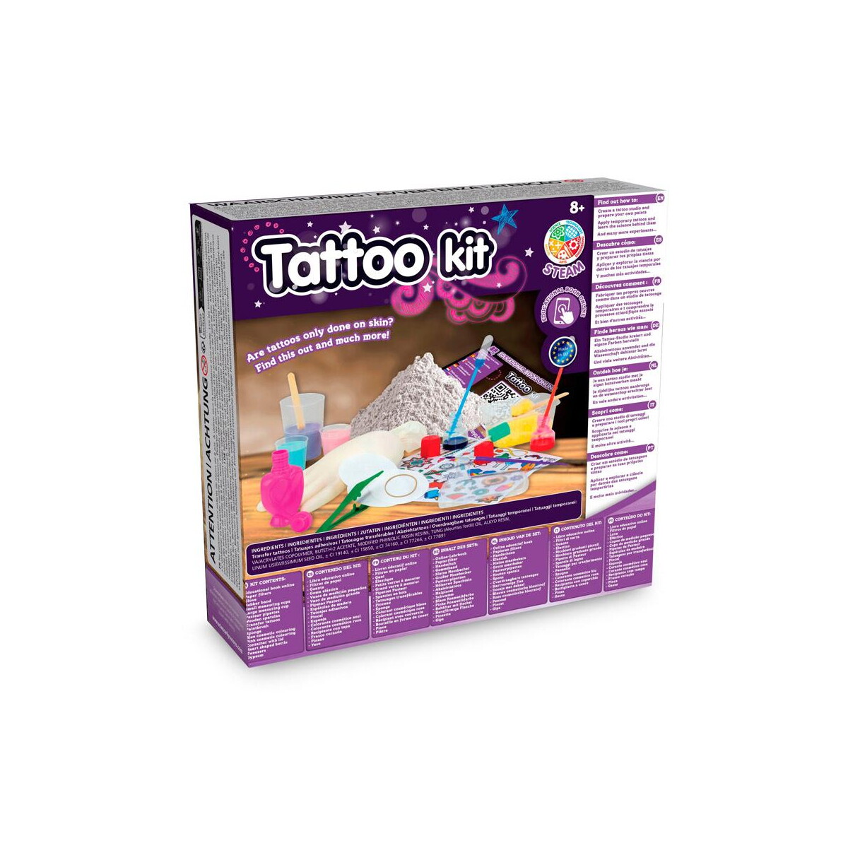 Gry z logo – tattoo factory kit i. gra edukacyjna dla dzieci 35834_100-a Tattoo Factory Kit I. Gra edukacyjna dla dzieci 35834_100-a