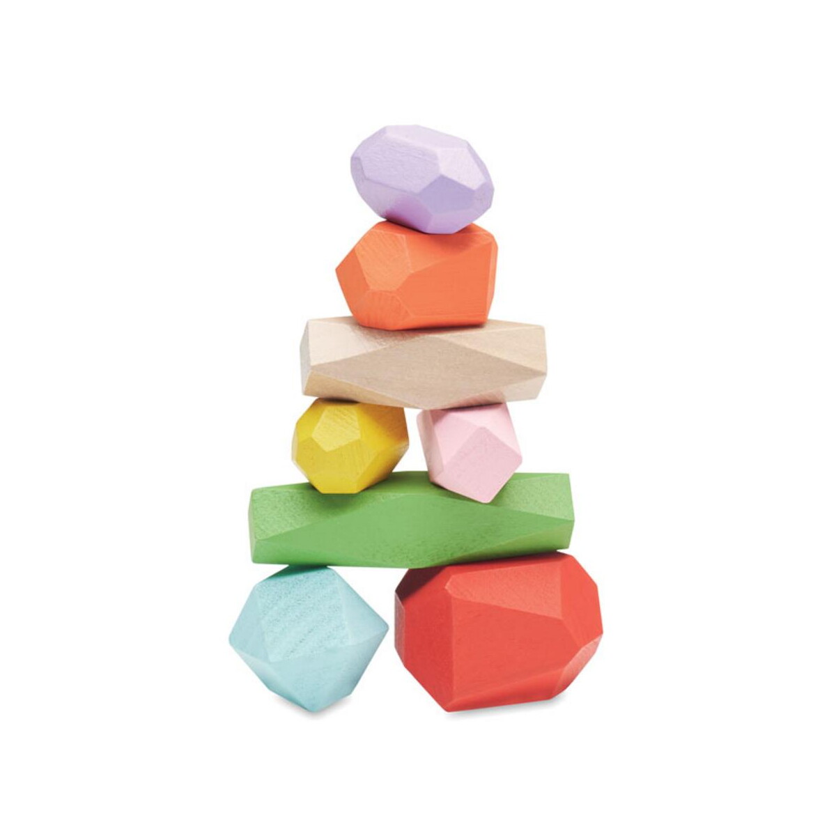 Gry z logo – zestaw 8 drewnianych kamieni dolmen mo6710-13-open Zestaw 8 drewnianych kamieni DOLMEN mo6710-13-open