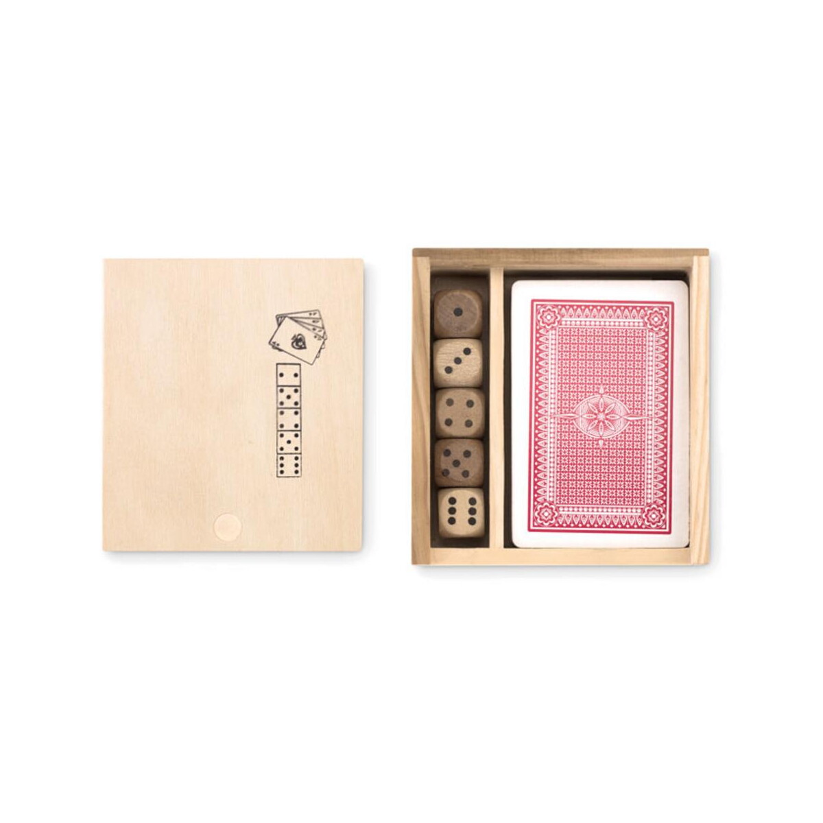 Gry z logo – zestaw do gry las vegas mo9187-40 Zestaw do gry LAS VEGAS mo9187-40