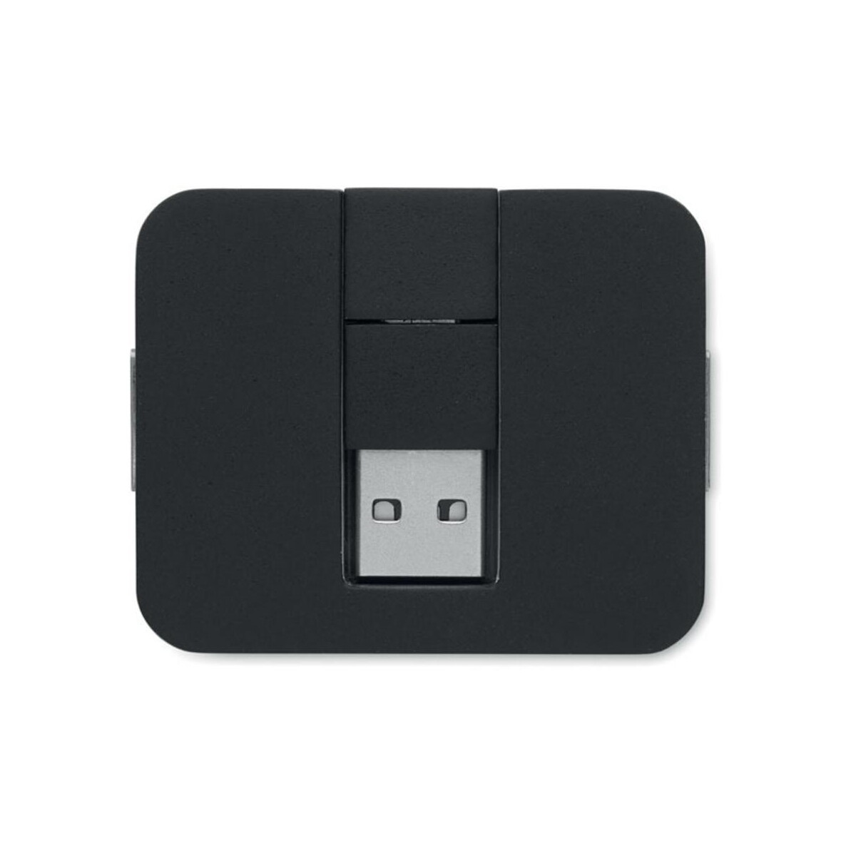 Huby usb z logo – 4-portowy usb square-c mo2254-03-top 4-portowy USB SQUARE-C mo2254-03-top