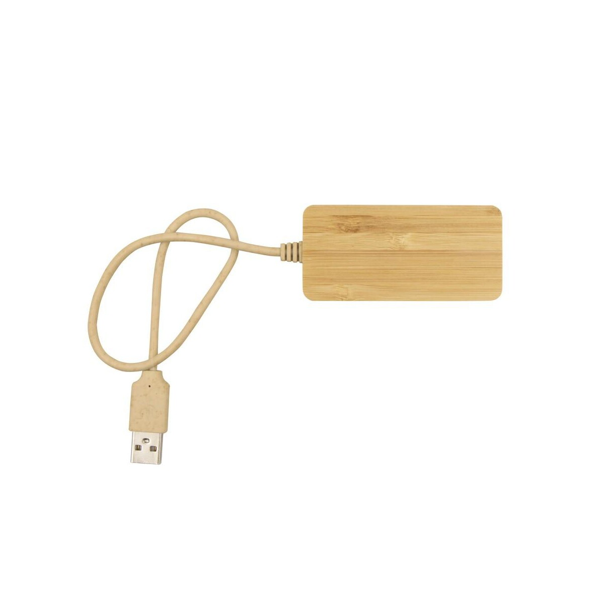 Huby usb z logo – bambusowy hub usb i usb-c b’right | kenzie V7283-17_ITP01 Bambusowy hub USB i USB-C B'RIGHT | Kenzie V7283-17_ITP01