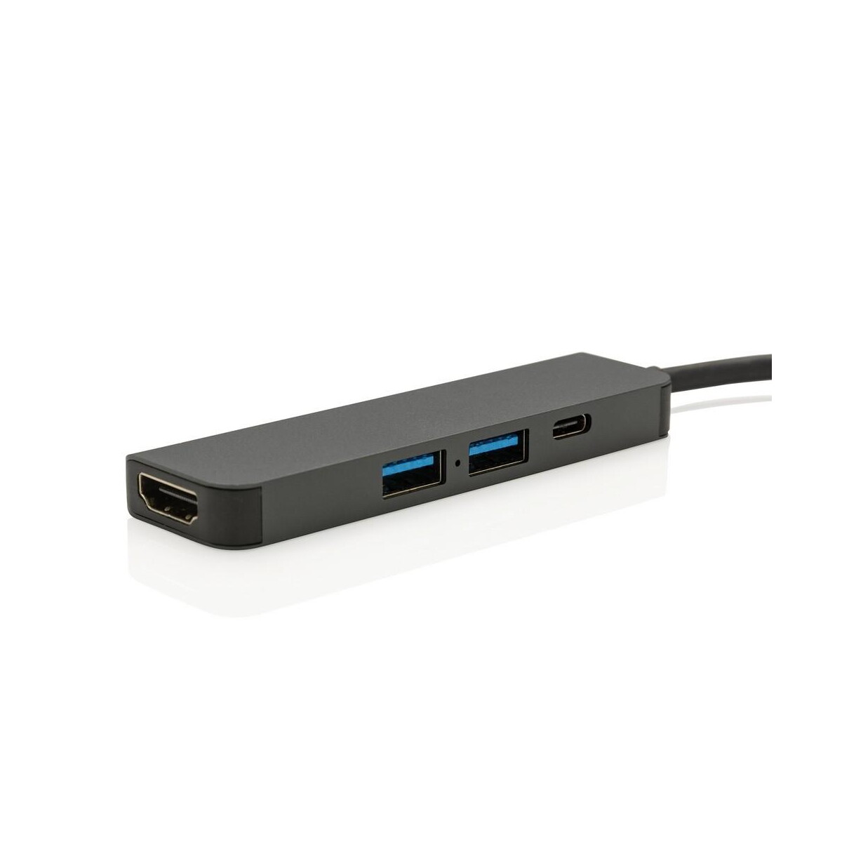 Huby usb z logo – hub usb 3.0 i usb typu c terra, wejście hdmi 4k, rabs P308.652__B_2 Hub USB 3.0 i USB typu C Terra, wejście HDMI 4K, RABS P308.652__B_2
