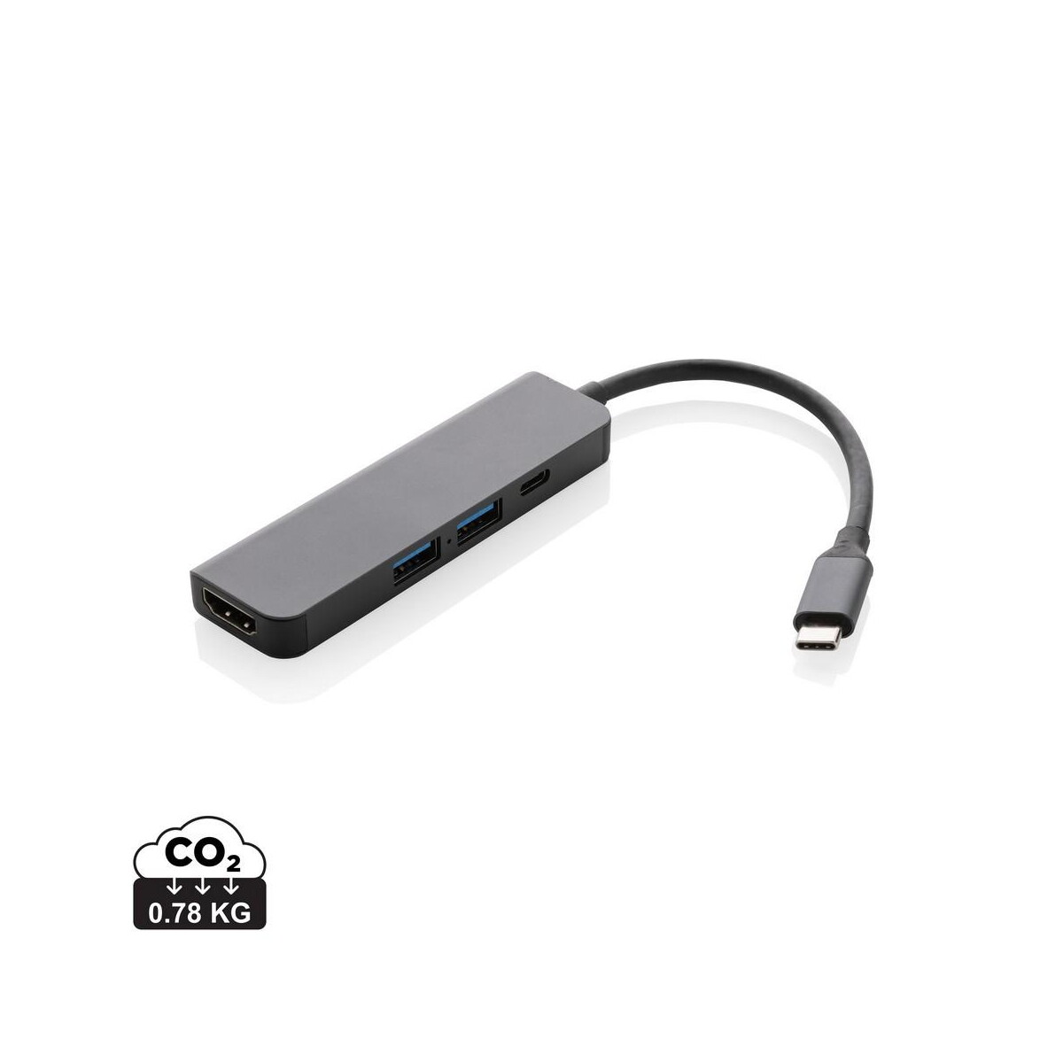 Huby usb z logo – hub usb 3.0 i usb typu c terra, wejście hdmi 4k, rabs P308.652__S_0 Hub USB 3.0 i USB typu C Terra, wejście HDMI 4K, RABS P308.652__S_0
