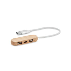 hub USB z podwójnym wejściem VINA C mo6848-40
