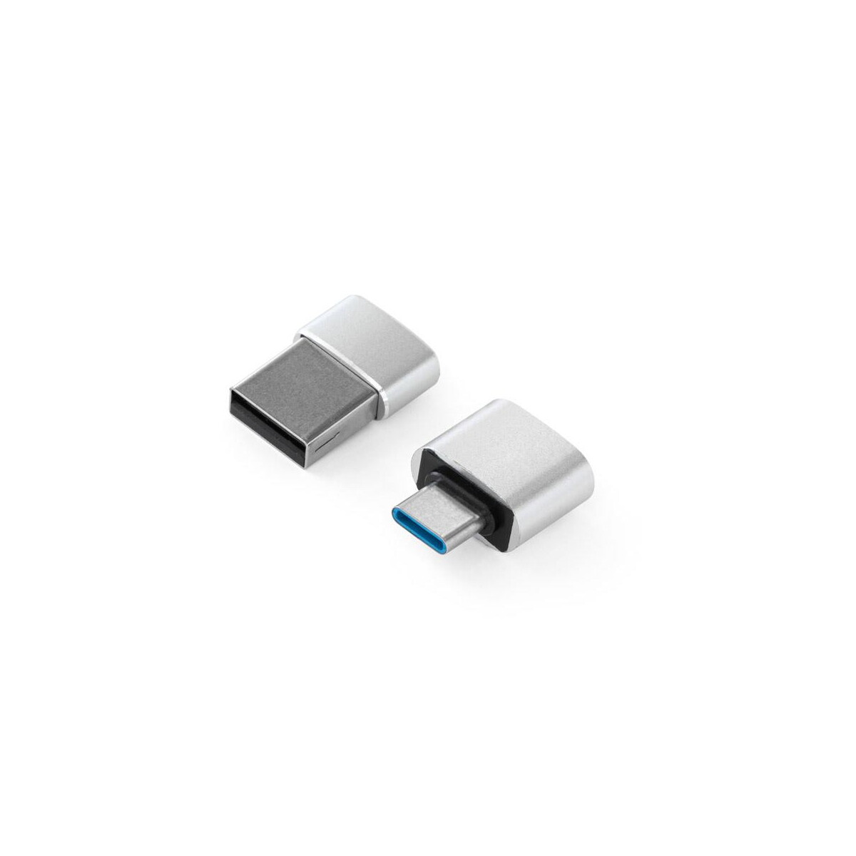 Huby usb z logo – minsky. zestaw 2 aluminiowych adapterów usb-a / usb-c 97090_127 MINSKY. Zestaw 2 aluminiowych adapterów USB-A / USB-C 97090_127