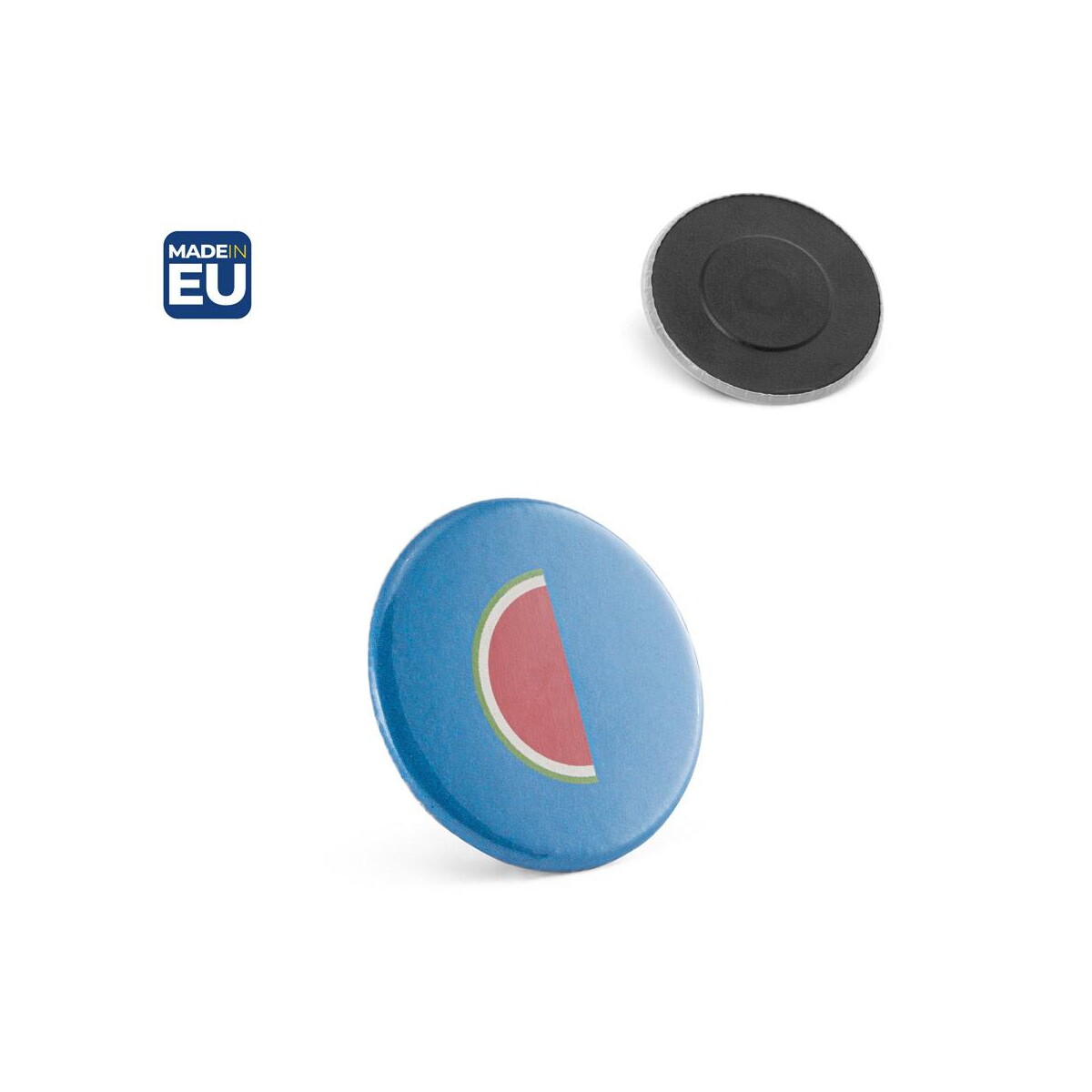 Button P'IN 5. Button P'IN 5. Okrągła przypinka z zapięciem magnetycznym 73124_set