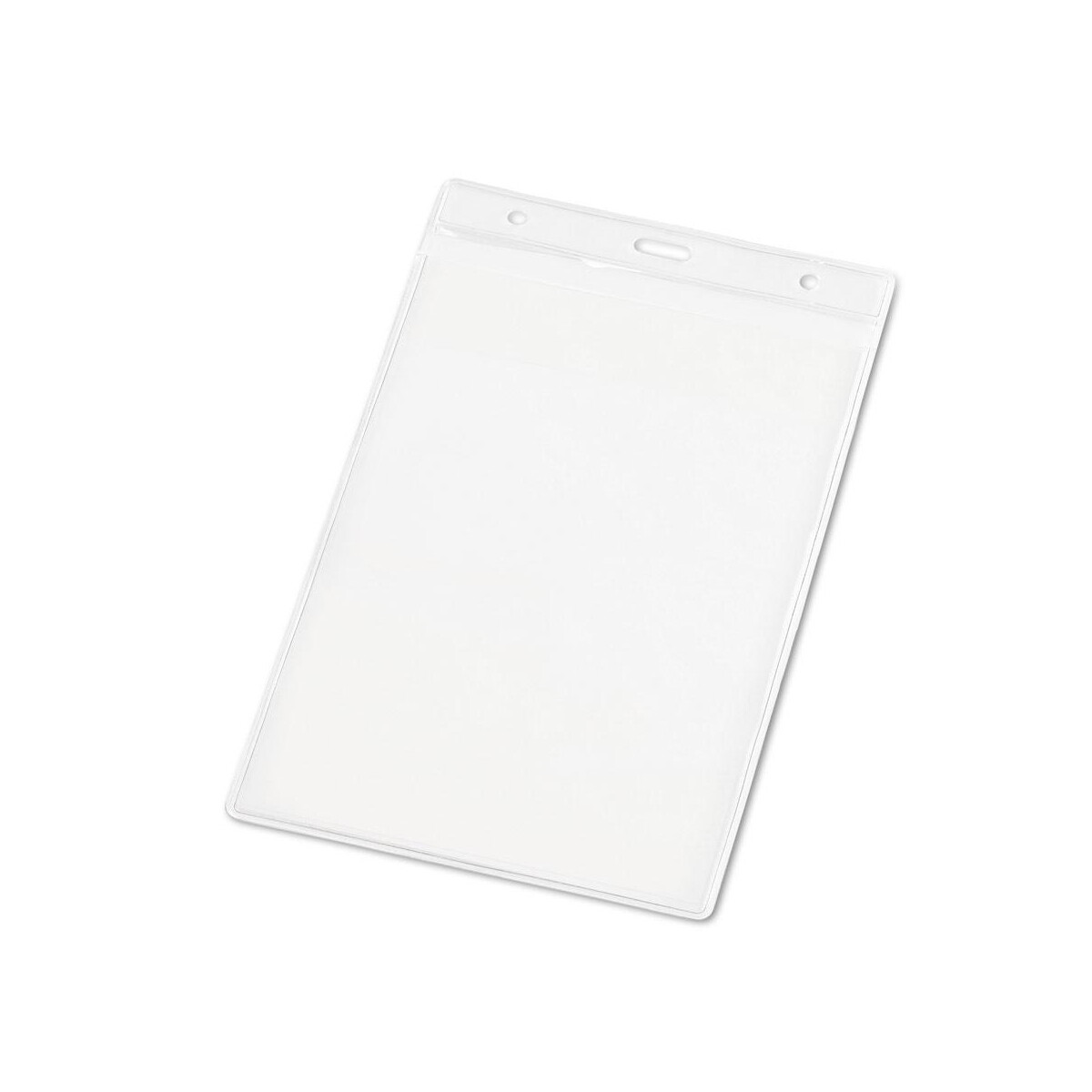 Identyfikatory z logo – whitman. pionowe etui na identyfikator wykonane z pvc 93359_110 WHITMAN. Pionowe etui na identyfikator wykonane z PVC 93359_110