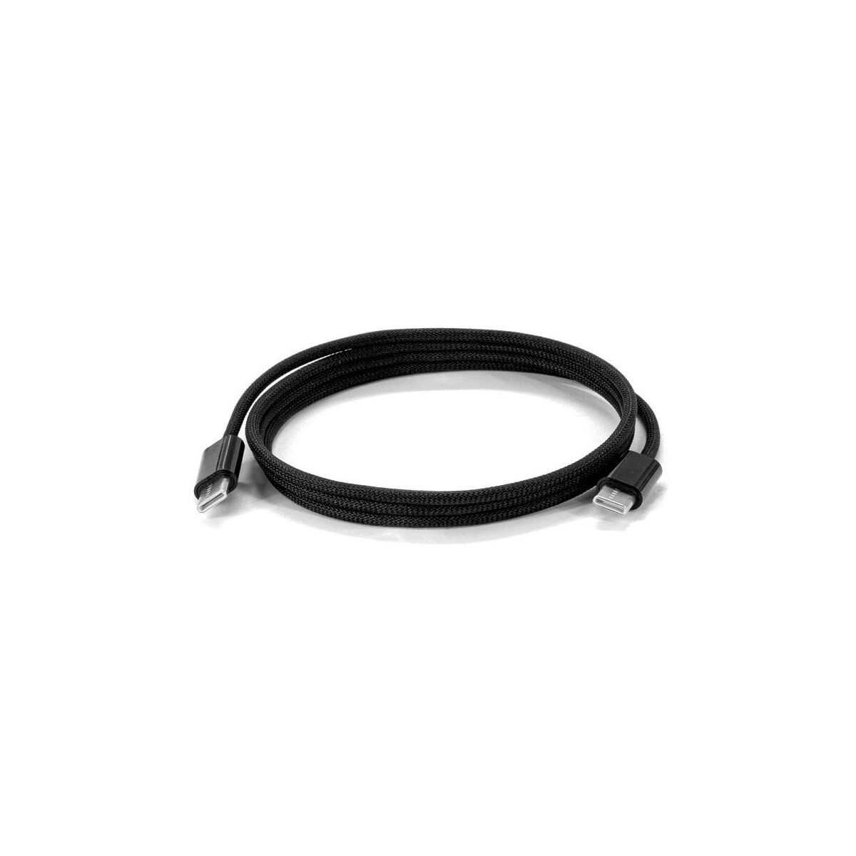 Kable usb z logo – jemison. kabel usb-c do usb-c z oplotem (60 w), wykonany z tworzywa abs, stali nierdzewnej, aluminium i poliestru 97222_103-d JEMISON. Kabel USB-C do USB-C z oplotem (60 W), wykonany z tworzywa ABS, stali nierdzewnej, aluminium i poliestru 97222_103-d