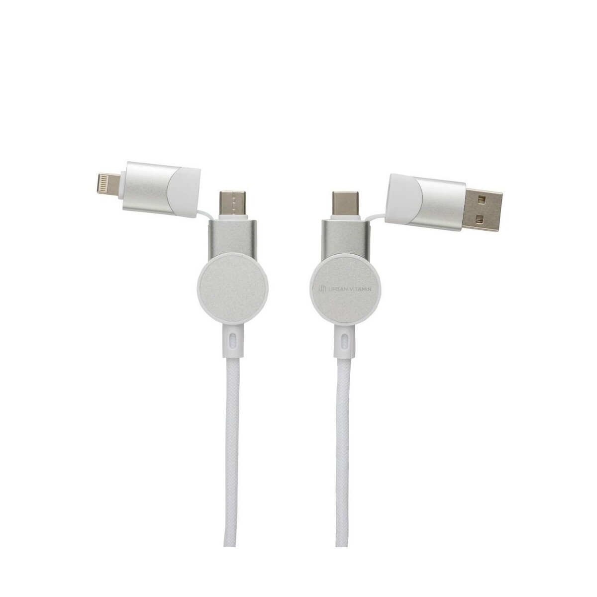 Kable usb z logo – kabel do ładowania 6 w 1 45w urban vitamin oakland P302.703__B_5 Kabel do ładowania 6 w 1 45W Urban Vitamin Oakland P302.703__B_5