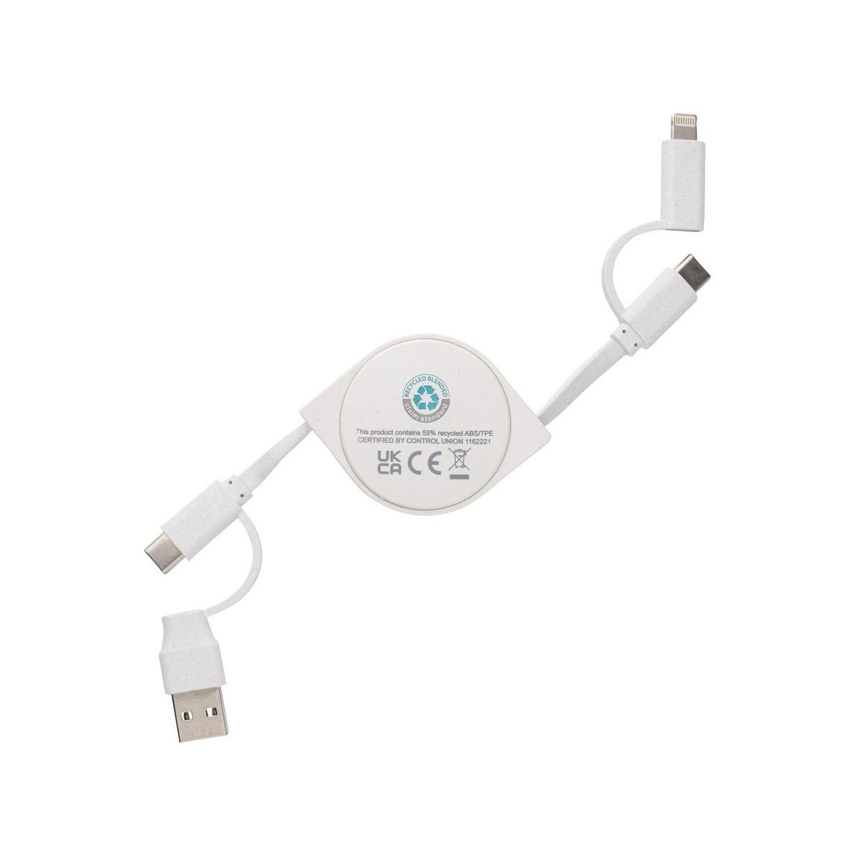 Kable usb z logo – kabel do ładowania 6 w 1 P302.663__B_3 Kabel do ładowania 6 w 1 P302.663__B_3