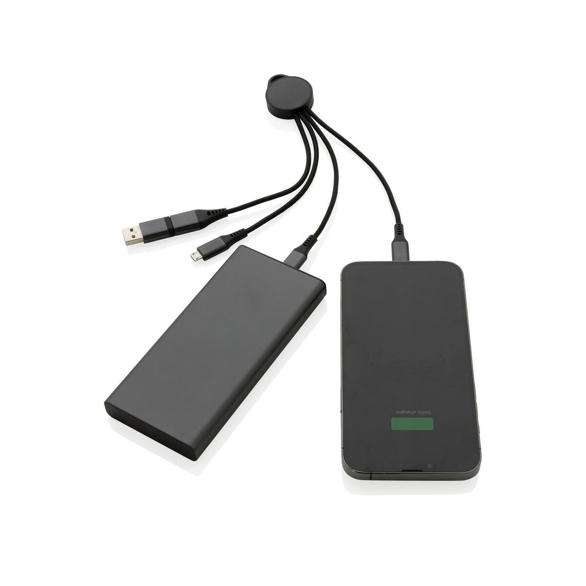 Kable usb z logo – kabel do ładowania 6 w 1 terra P302.672__B_3 Kabel do ładowania 6 w 1 Terra P302.672__B_3