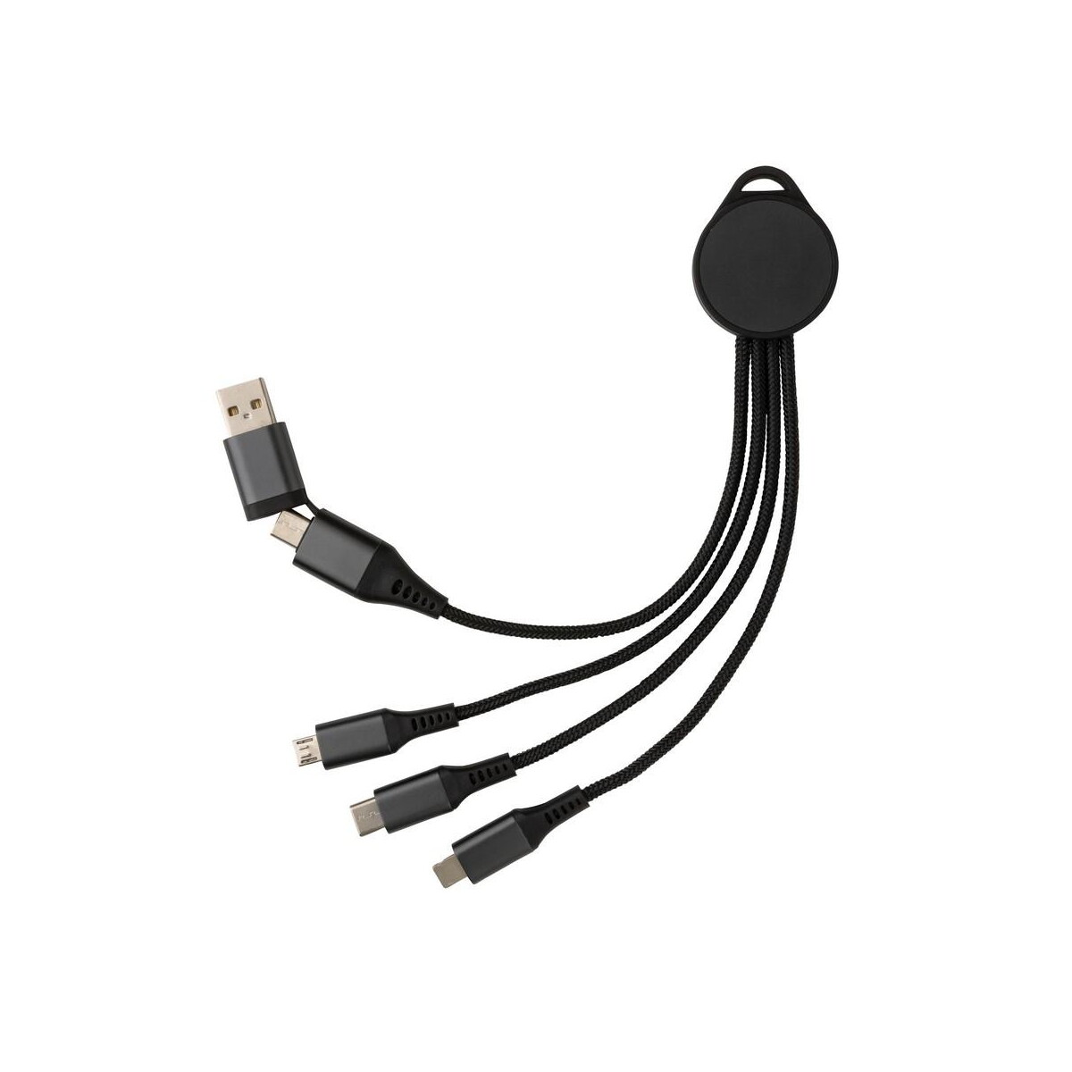 Kable usb z logo – kabel do ładowania 6 w 1 terra P302.672__B_4 Kabel do ładowania 6 w 1 Terra P302.672__B_4