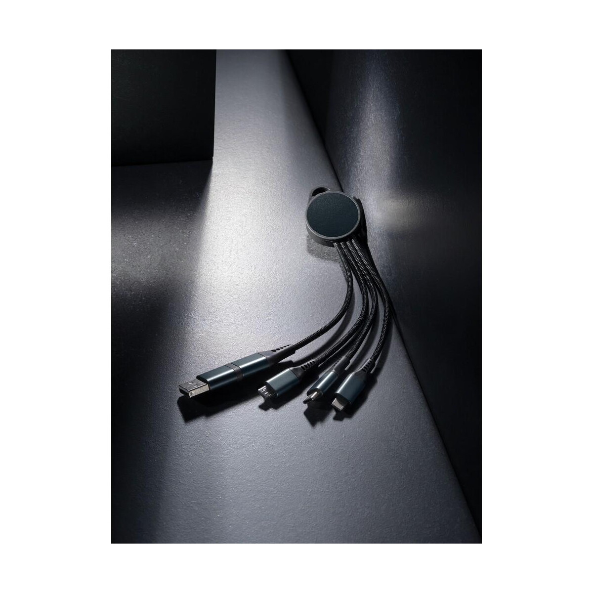 Kable usb z logo – kabel do ładowania 6 w 1 terra P302.672__M_400 Kabel do ładowania 6 w 1 Terra P302.672__M_400