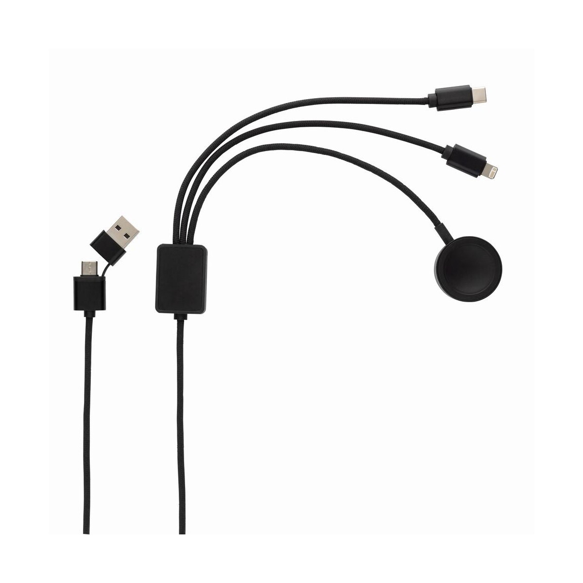 Kable usb z logo – kabel do ładowania 6 w 1 terra, bezprzewodowa ładowarka do zegarka P302.5902__B_2 Kabel do ładowania 6 w 1 Terra, bezprzewodowa ładowarka do zegarka P302.5902__B_2