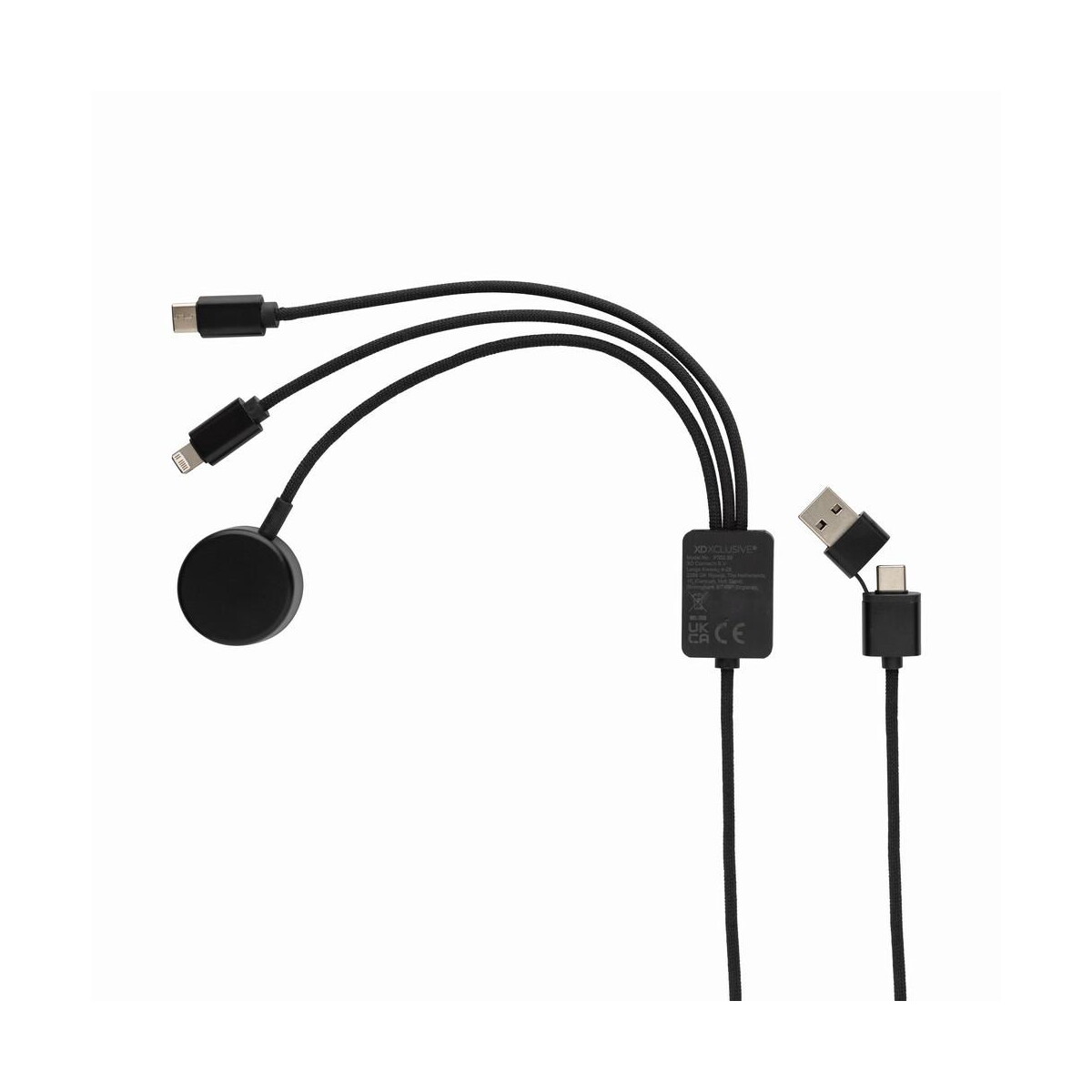 Kable usb z logo – kabel do ładowania 6 w 1 terra, bezprzewodowa ładowarka do zegarka P302.5902__B_3 Kabel do ładowania 6 w 1 Terra, bezprzewodowa ładowarka do zegarka P302.5902__B_3