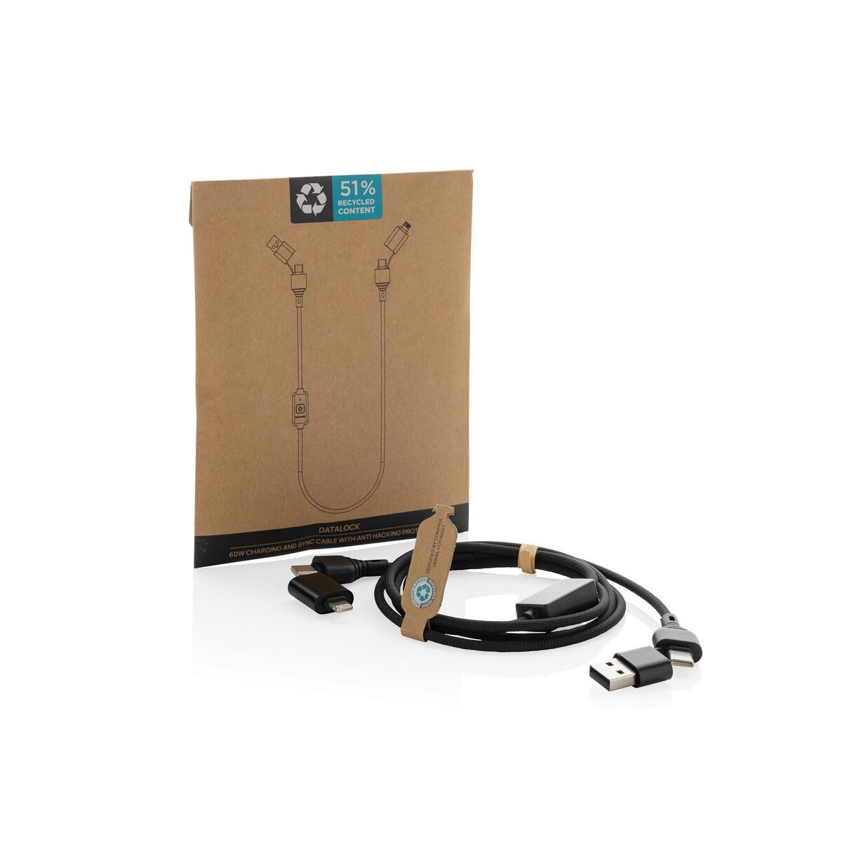 Kable usb z logo – kabel do ładowania 60w datalock P302.4901__P_500 Kabel do ładowania 60W Datalock P302.4901__P_500