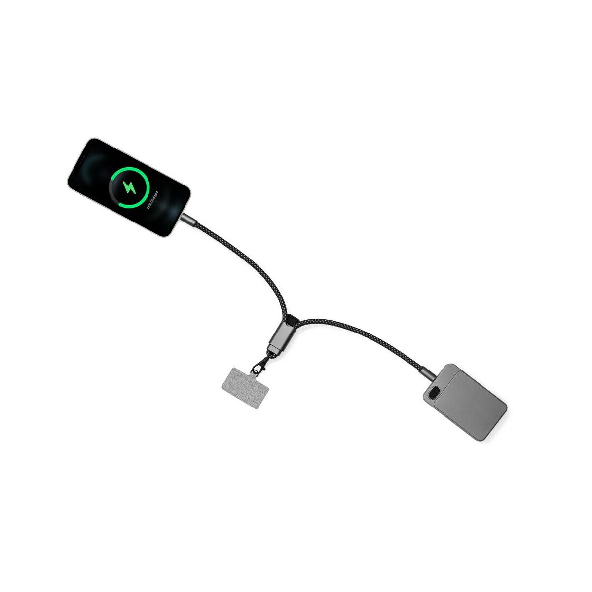 Kable usb z logo – kabel do ładowania i synchronizacji brandcharger lany wristband charge VA554-15_AAA02 Kabel do ładowania i synchronizacji BrandCharger Lany Wristband Charge VA554-15_AAA02