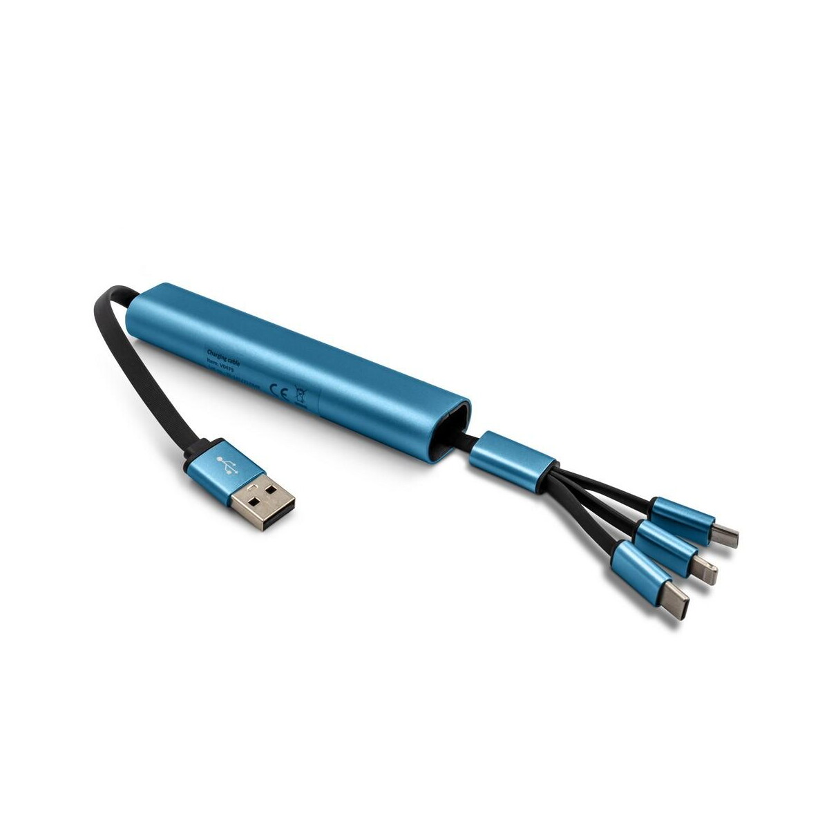 Kable usb z logo – kabel do ładowania i synchronizacji | evelyn V0479-04_AAA03 Kabel do ładowania i synchronizacji | Evelyn V0479-04_AAA03
