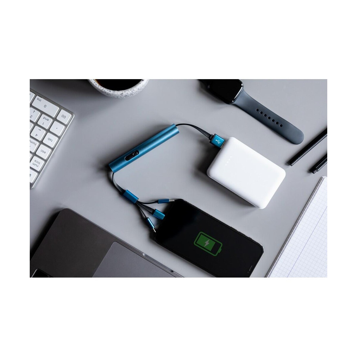 Kable usb z logo – kabel do ładowania i synchronizacji | evelyn V0479_A Kabel do ładowania i synchronizacji | Evelyn V0479_A