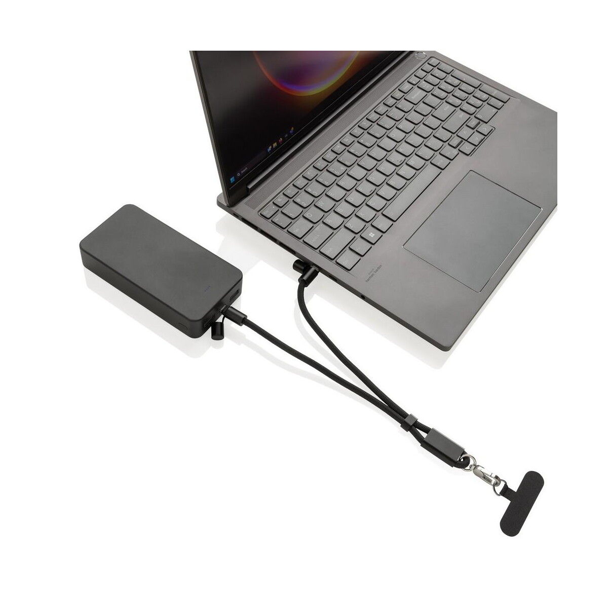 Kable usb z logo – kabel do ładowania, uchwyt do telefonu loopamp P302.5701__B_7 Kabel do ładowania, uchwyt do telefonu LoopAmp P302.5701__B_7