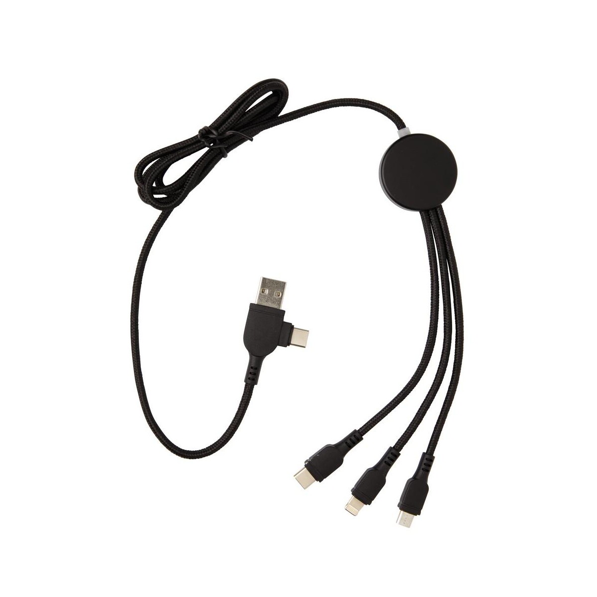 Kable usb z logo – kabel do ładowania z podświetleniem logotypu P302.391__B_4 Kabel do ładowania z podświetleniem logotypu P302.391__B_4