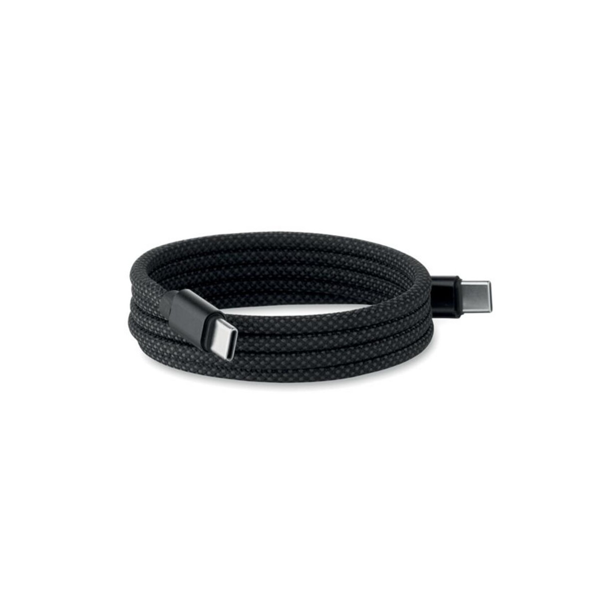Kable usb z logo – pleciony kabel magnetycznyrpet braid mo2778-03-back Pleciony kabel magnetycznyRPET BRAID mo2778-03-back