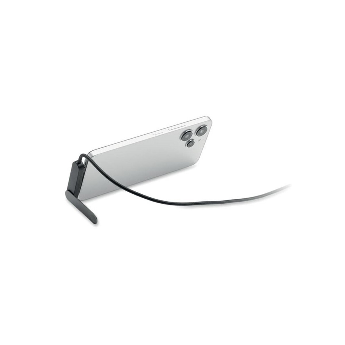 Kable usb z logo – stojak na telefon z kablem usb- nifty mo3192-03-top stojak na telefon z kablem USB- NIFTY mo3192-03-top