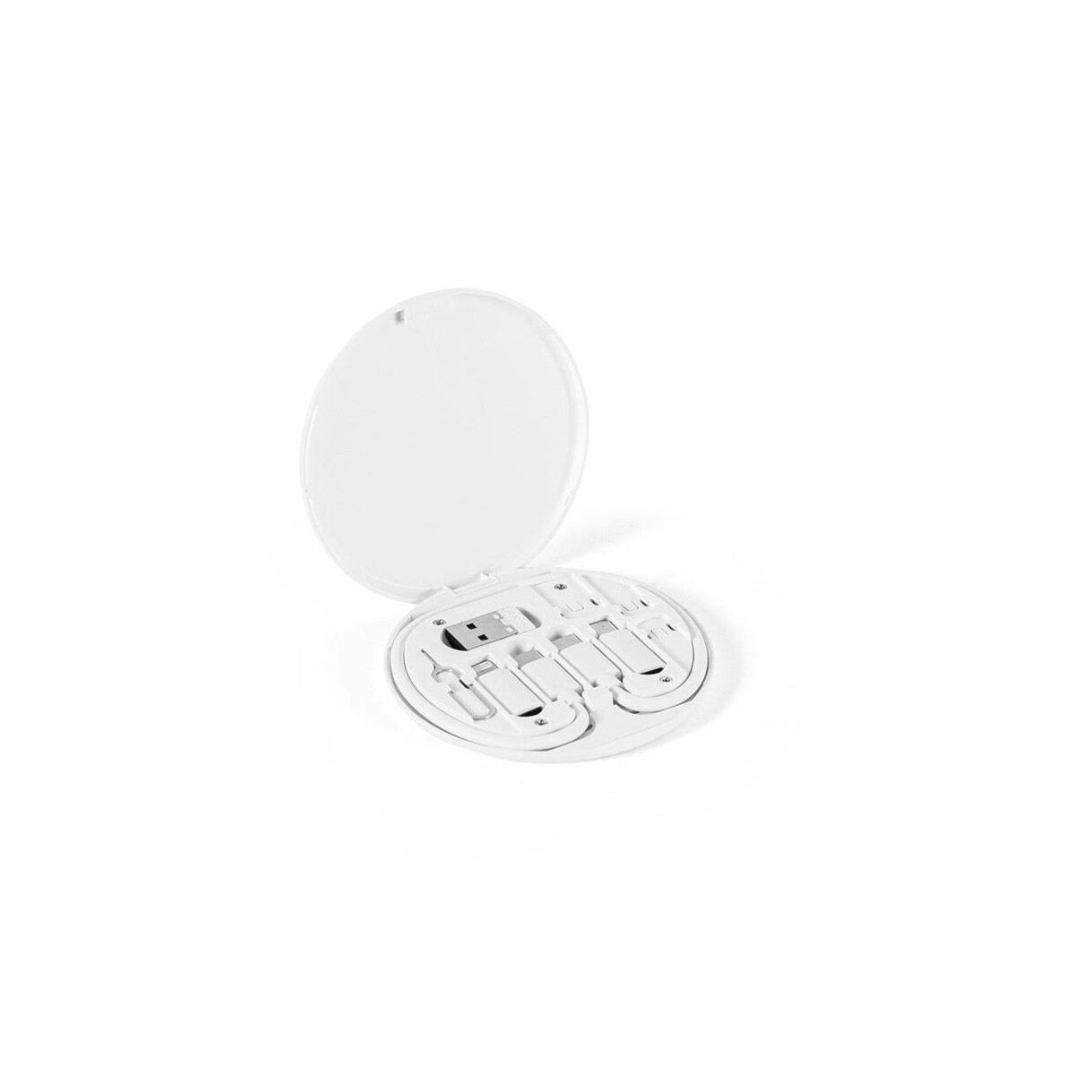 Kable usb z logo – systrom. zestaw kabla i adaptera do superszybkiego ładowania abs pochodzącego z recyklingu (100% rabs) 97187_106 SYSTROM. Zestaw kabla i adaptera do superszybkiego ładowania ABS pochodzącego z recyklingu (100% rABS) 97187_106