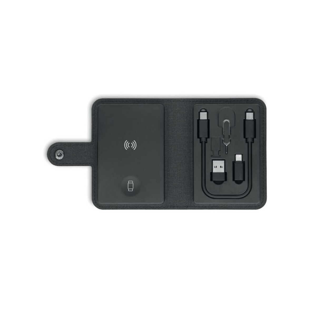 Kable usb z logo – zestaw złączy kablowych 4 w 1 1 cawatt mo2530-03-open Zestaw złączy kablowych 4 w 1 1 CAWATT mo2530-03-open