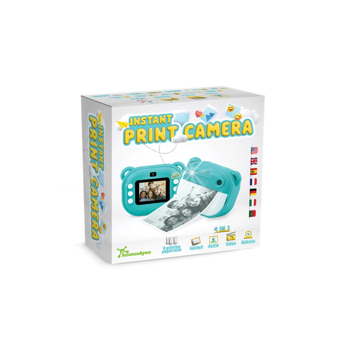 Kamery z logo – instant camera. zabawka edukacyjna dla dzieci 35872_100 INSTANT CAMERA. Zabawka edukacyjna dla dzieci 35872_100