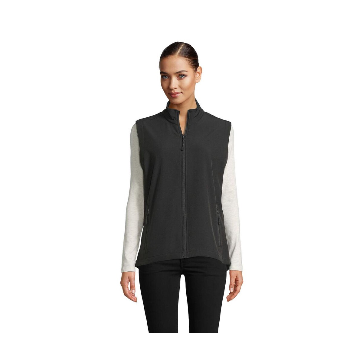 Kamizelki z logo – race bw womensoftshell race bw women s02888-bk RACE BW WOMENSOFTSHELL RACE BW WOMEN s02888-bk