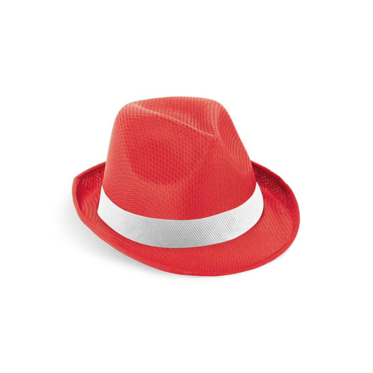 Kapelusze z logo – manolo poli. kapelusz z pp z białą poliestrową wstążką 99086_105 MANOLO POLI. Kapelusz z PP z białą poliestrową wstążką 99086_105