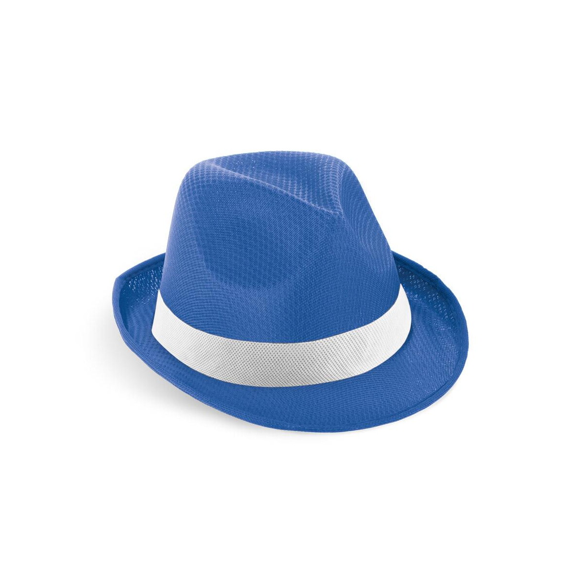 Kapelusze z logo – manolo poli. kapelusz z pp z białą poliestrową wstążką 99086_114 MANOLO POLI. Kapelusz z PP z białą poliestrową wstążką 99086_114