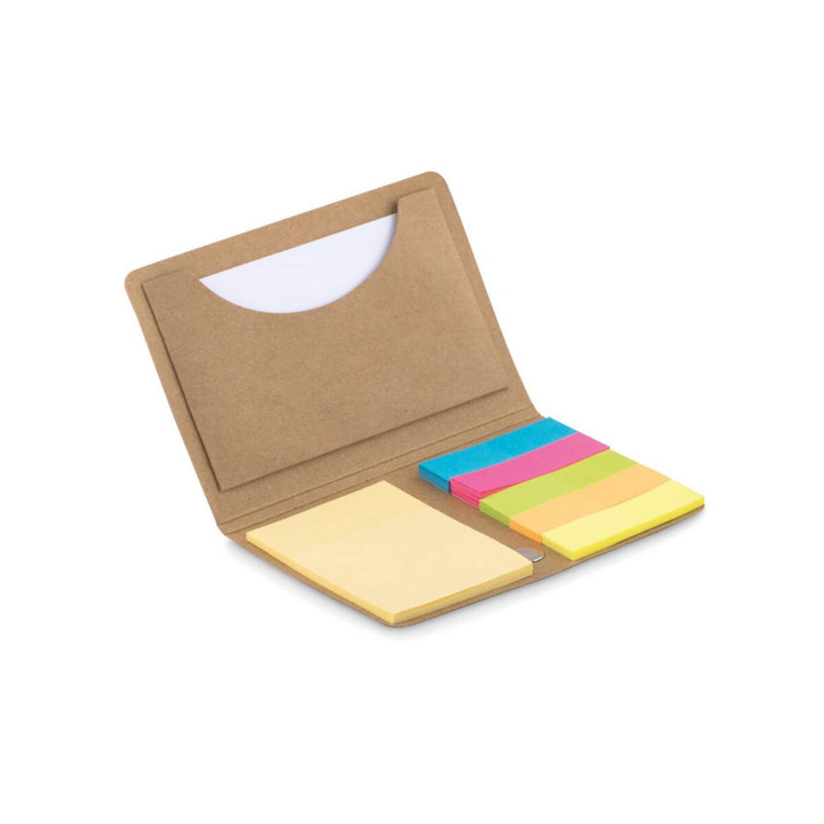 Karteczki samoprzylepne z logo – zestaw karteczek memo foldnote mo9541-13 Zestaw karteczek memo FOLDNOTE mo9541-13