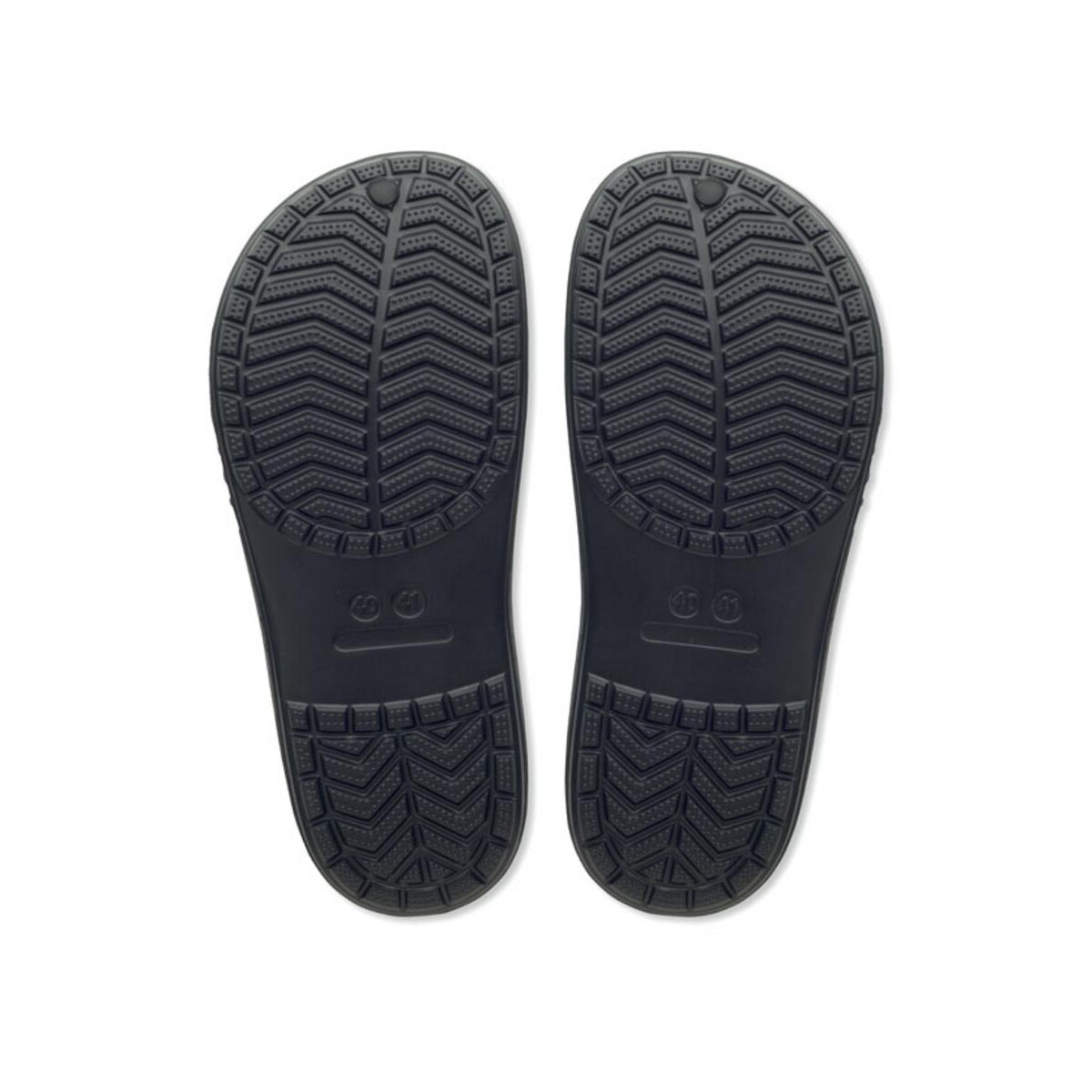 Klapki z logo – klapki. rozmiar 40/41 evaslip mo2894-03-side Klapki. Rozmiar 40/41 EVASLIP mo2894-03-side