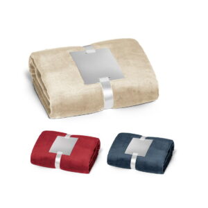 DYLEAF. Koc polarowy (240 g/m²) z tasiemką na kartę personalizacji 99075_set