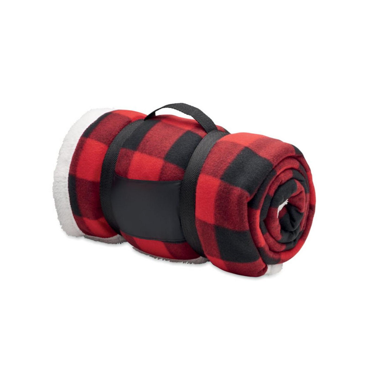 Koce z logo – koc polarowy sherpa rpet shermatt mo2394-05-open Koc polarowy sherpa RPET SHERMATT mo2394-05-open
