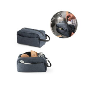 REPURPOSE BAG. Kosmetyczka z poliestru 600D pochodzącego z recyklingu 92078_set