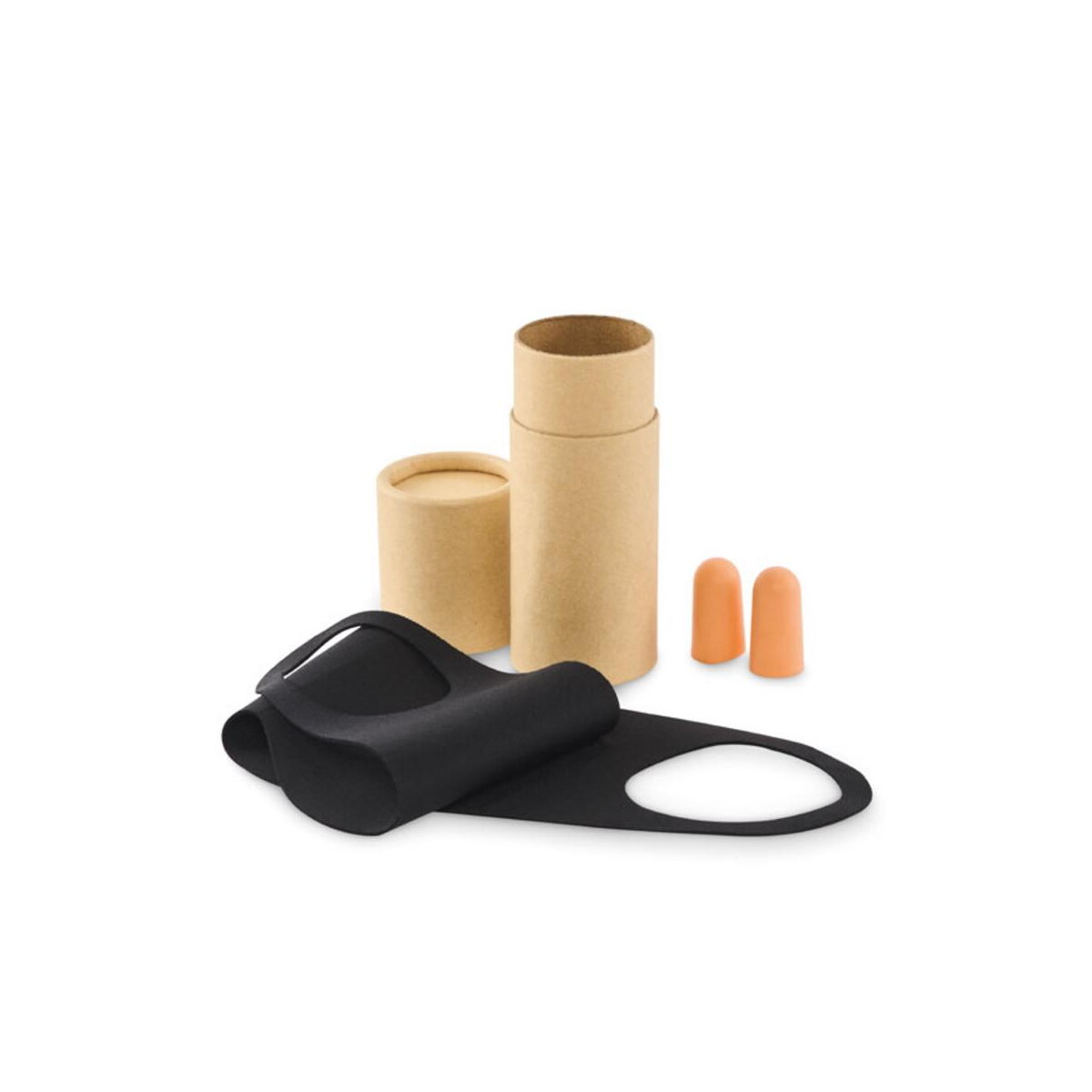 Kosmetyczki z logo – zestaw podróżny w papierowej tu maskset mo2472-13 Zestaw podróżny w papierowej tu MASKSET mo2472-13