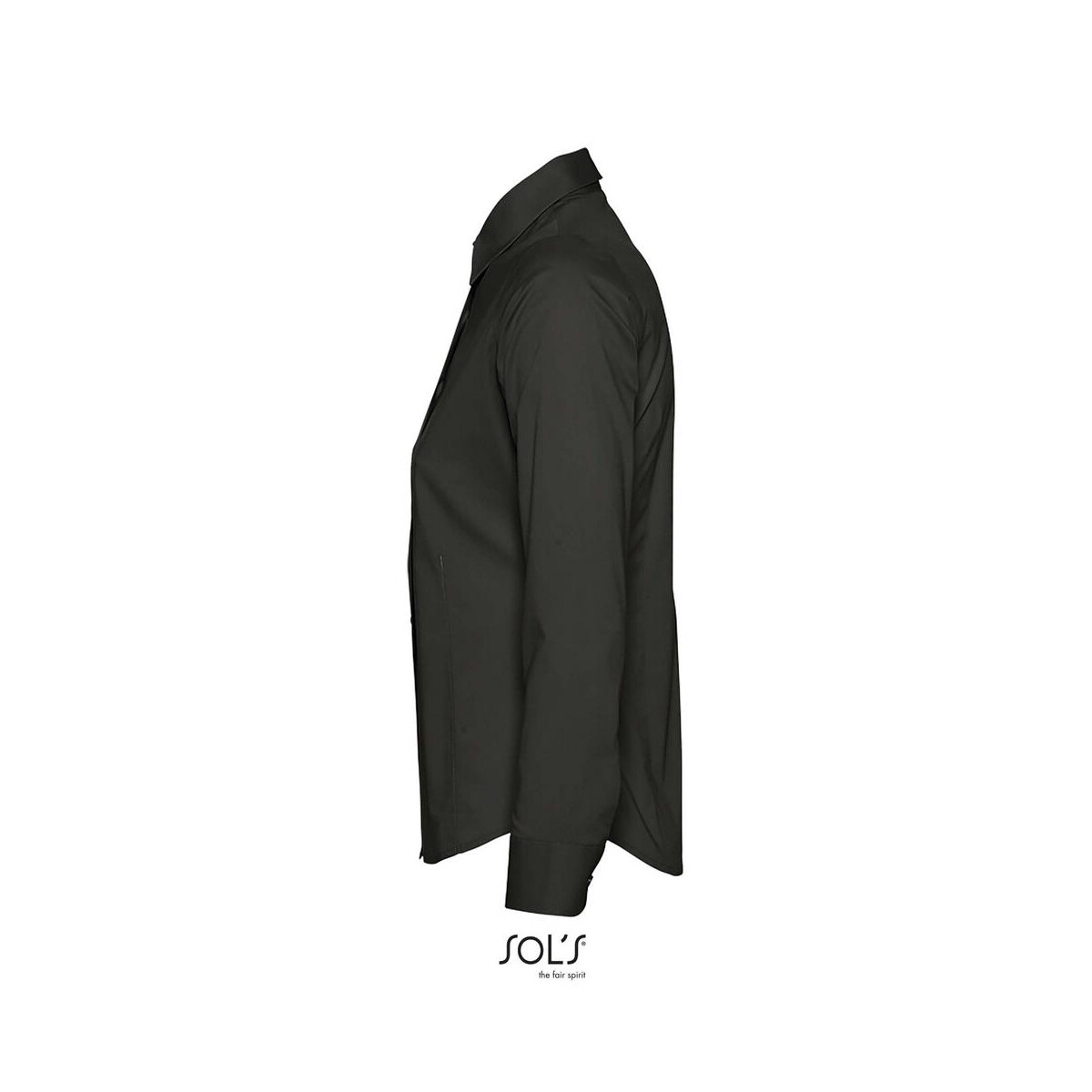 Koszule z logo – eden damska koszula 140g eden s17015-bk-side EDEN damska koszula 140g EDEN s17015-bk-side